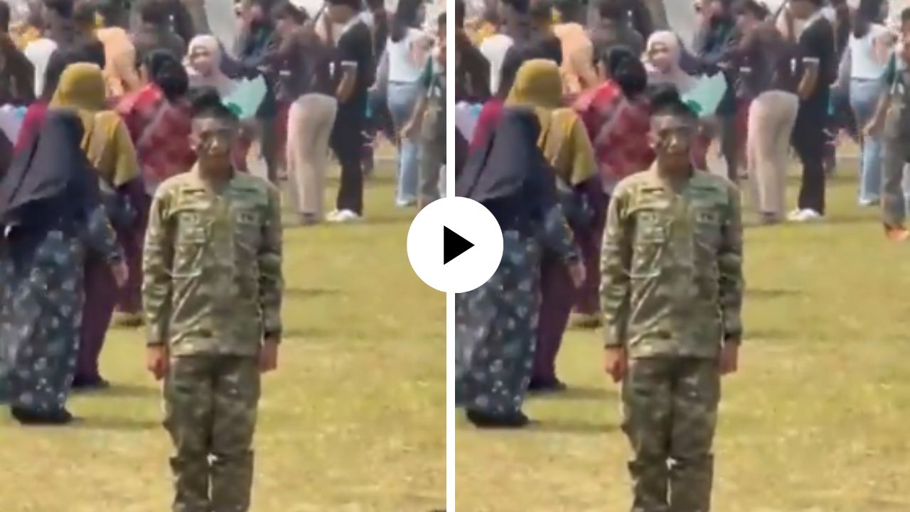 कुणीही भेटायला आलं नाही… जवानाला एकटं पाहून सिनियर अधिकाऱ्याने मारली मिठी, दृष्य युजर्सना अश्रू अनावर; Video Viral