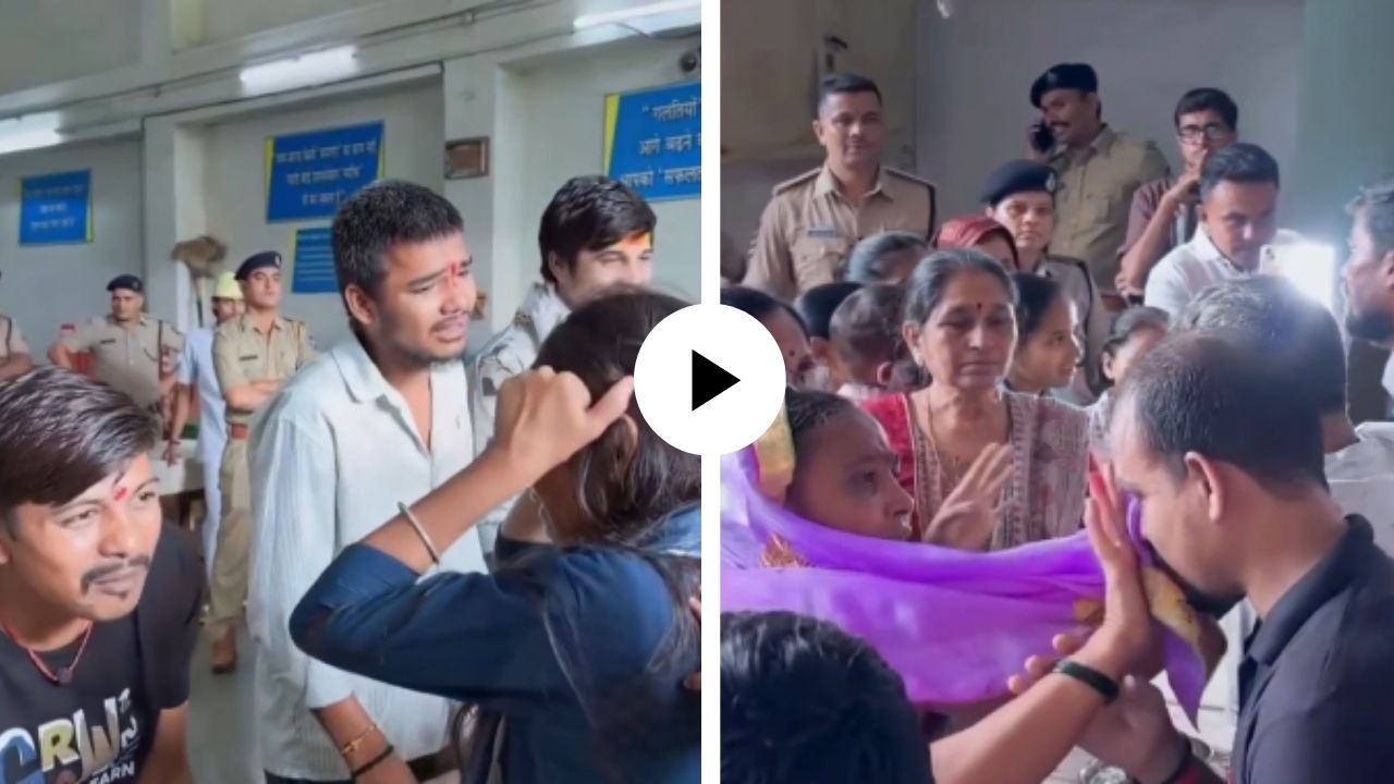 तुरुंगाच्या भिंतीही अडवू शकल्या नाहीत बहिणीचं प्रेम! सोनीपत जेलमध्ये भावाच्या मनगटावर सजली राखी; भावूक Video Viral