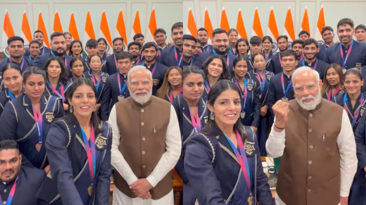 ‘जो खेलेगा वो खिलेगा!’ पंतप्रधान मोदींची CWG 2026 पदकविजेत्यांसोबत खास भेट; खेळाडूंच्या कामगिरीचं केलं कौतुक