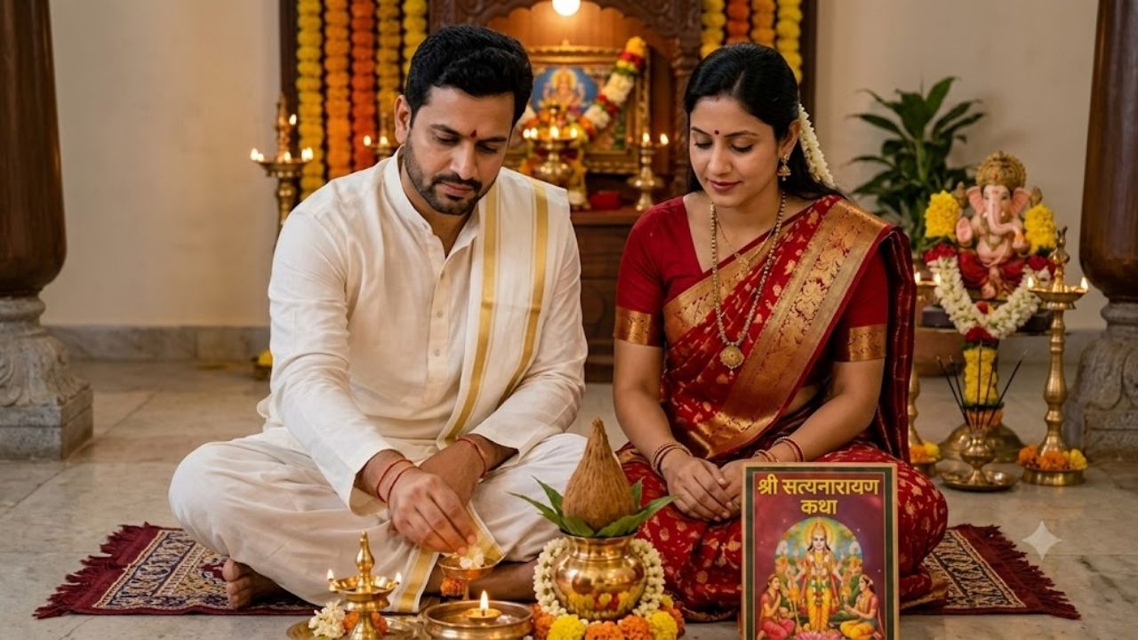 पूजा असो वा धार्मिक विधी; पतीच्या डाव्या बाजूला पत्नीचे स्थान का? शास्त्रात सांगितलेले कारण