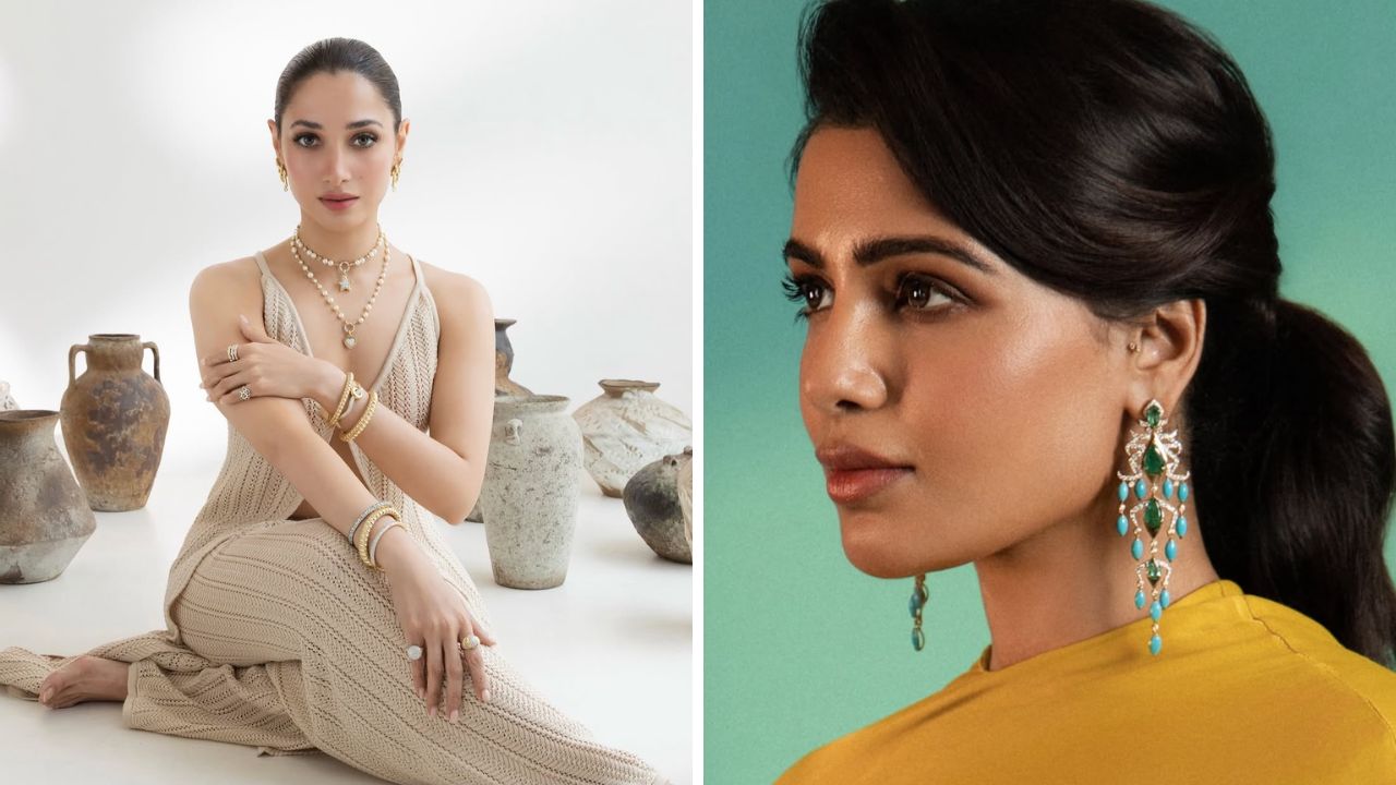 Tamannaah Bhatia Jewellery: तमन्ना भाटियाच्या ज्वेलरीची समंथा रुथ प्रभूला भुरळ; इन्स्टाग्राम स्टोरीतून केलं खास कौतुक