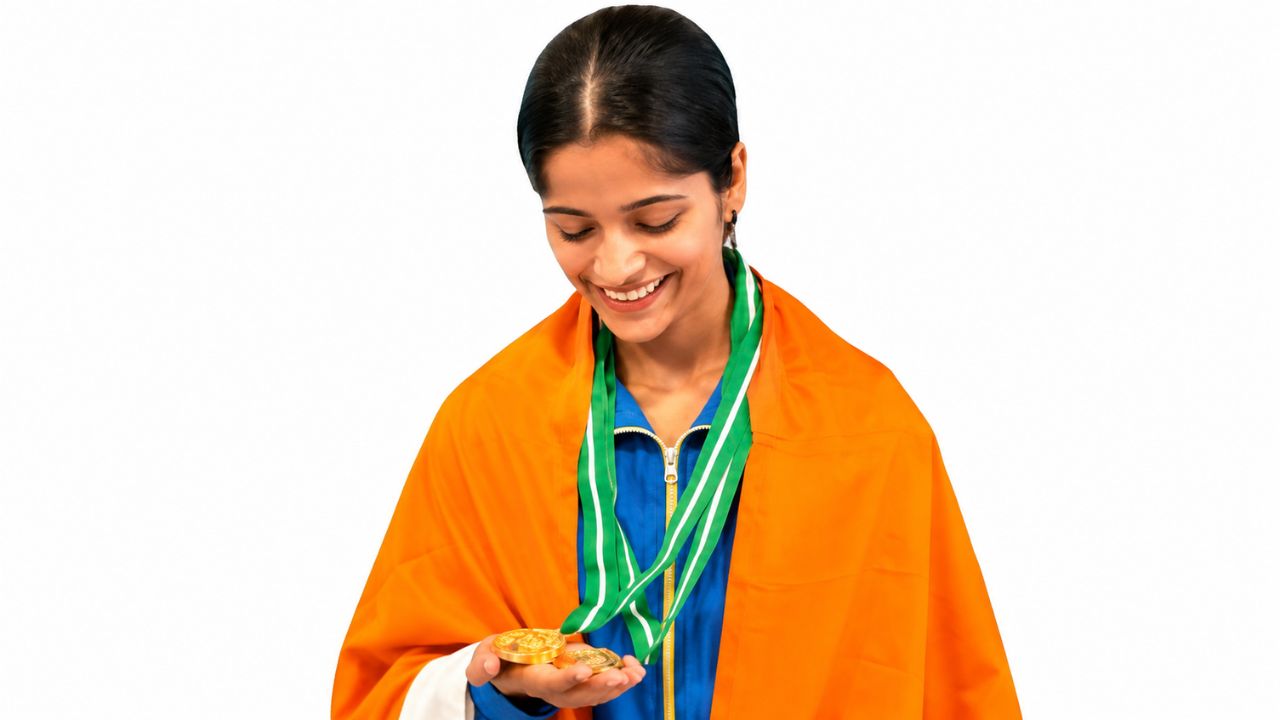 Nagpur News : श्रुतीला राष्ट्रकुल तलवारबाजी स्पर्धेत सुवर्ण ; नागपुरात आनंदी आनंद !