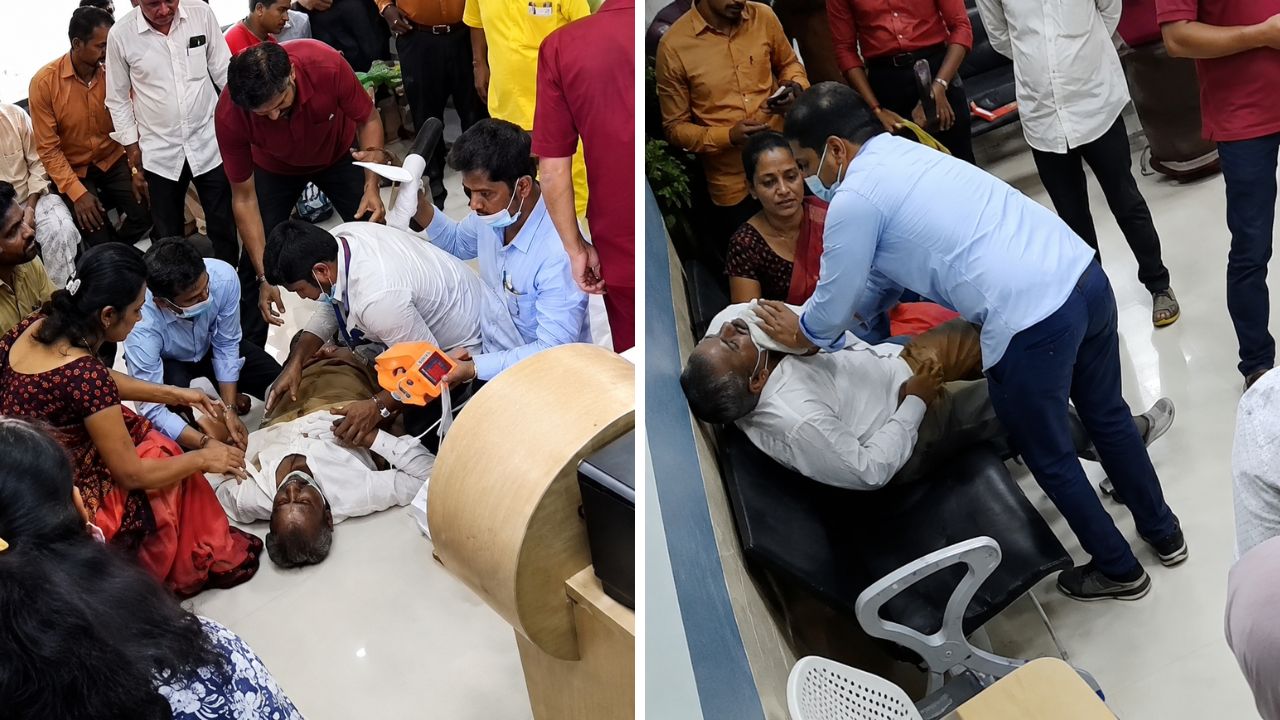 Solapur News: अचानक हृदयाची धडधड थांबली! सीपीआरमुळे ५५ वर्षीय रुग्णाला मिळाले नवे जीवन