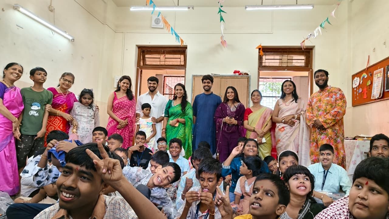 निरागस हास्याने खुलली राखीपौर्णिमा; विशेष मुलांसोबत ‘सन मराठी’च्या कलाकारांनी साजरा केला प्रेमाचा सण
