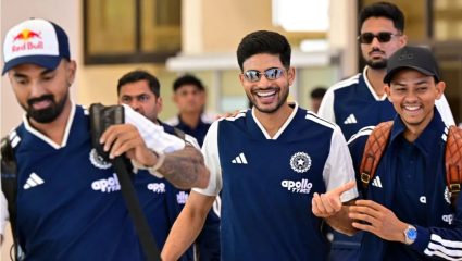 IND vs SL: पहिल्या कसोटीसाठी टीम इंडिया सज्ज! गॉलमध्ये पोहोचताच गिलसेनेचं दिमाखात स्वागत; श्रीलंकेविरुद्ध महामुकाबला