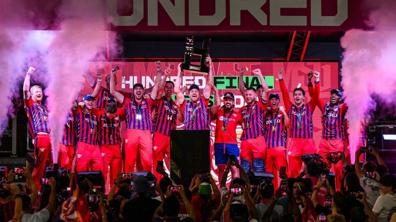 पहिल्याच सीझनमध्ये चॅम्पियन! Manchester Super Giants चा ‘द हंड्रेड’च्या ट्रॉफीवर कब्जा; गोएंका यांची पोस्ट चर्चेत