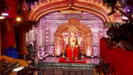 Lalbaugcha Raja 2026: ही शान कुणाची…! लालबागच्या राजाची पहिली झलक, पाहा PHOTO