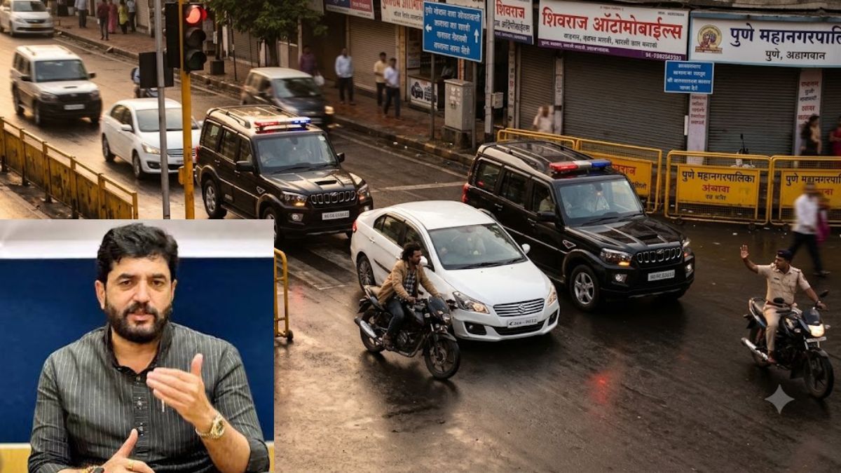 Pune News: केंद्रीय मंत्री मोहोळांच्या सुरक्षा ताफ्याला भरधाव दुचाकीचा कट; ३२ वर्षीय दुचाकीस्वारावर गुन्हा