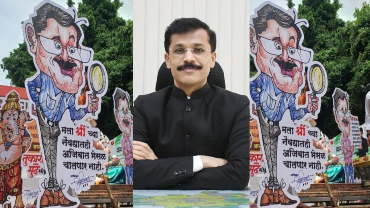 Pune News: गणेशोत्सवात तुकाराम मुंढेंचा जलवा;  व्यंगचित्रातून  भेसळखोरांना थेट इशारा!