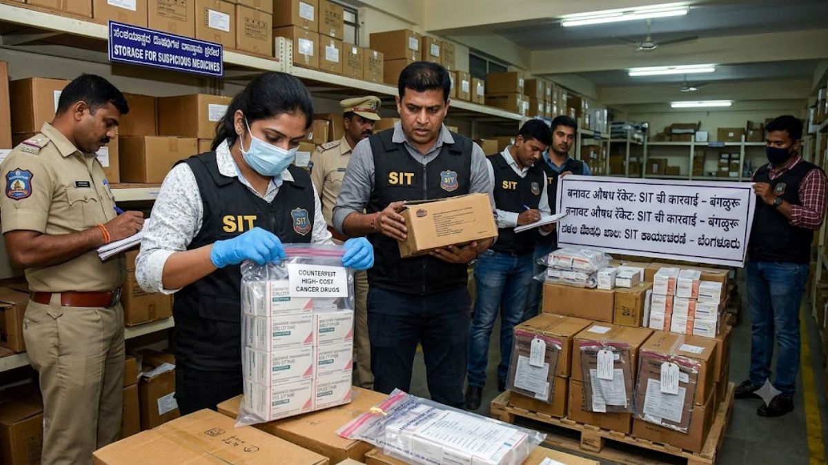 Fake Medicine Racket: कर्करोगाच्या औषधांचा बनावट धंदा; बंगळुरूतील ९० हून अधिक रुग्णालये रडारवर, SITची धडक कारवाई