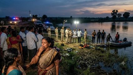 Accident News: गणेश विसर्जनाला गेले अन् काळाचा घाला; तलावातील खोल खड्ड्यात बुडून ६ विद्यार्थ्यांचा मृत्यू