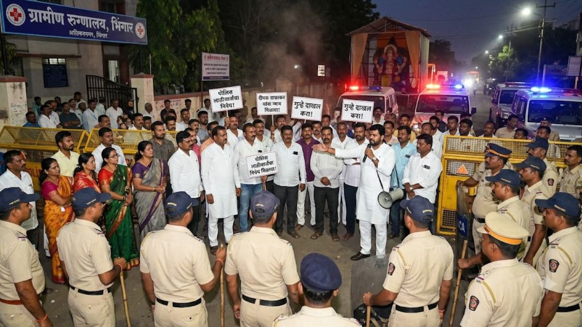 Crime News: गणपती विसर्जनाला गालबोट ,मंडळ अध्यक्षाचा मृत्यू; विसर्जन मिरवणुकीत अचानक काय घडलं?