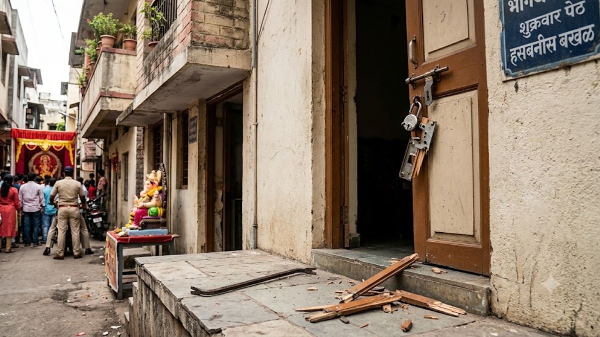 Pune Crime: विसर्जन मिरवणुकीच्या गर्दीत चोरट्यांचा डाव; बंद घरातून ३० लाखांचे दागिने लंपास