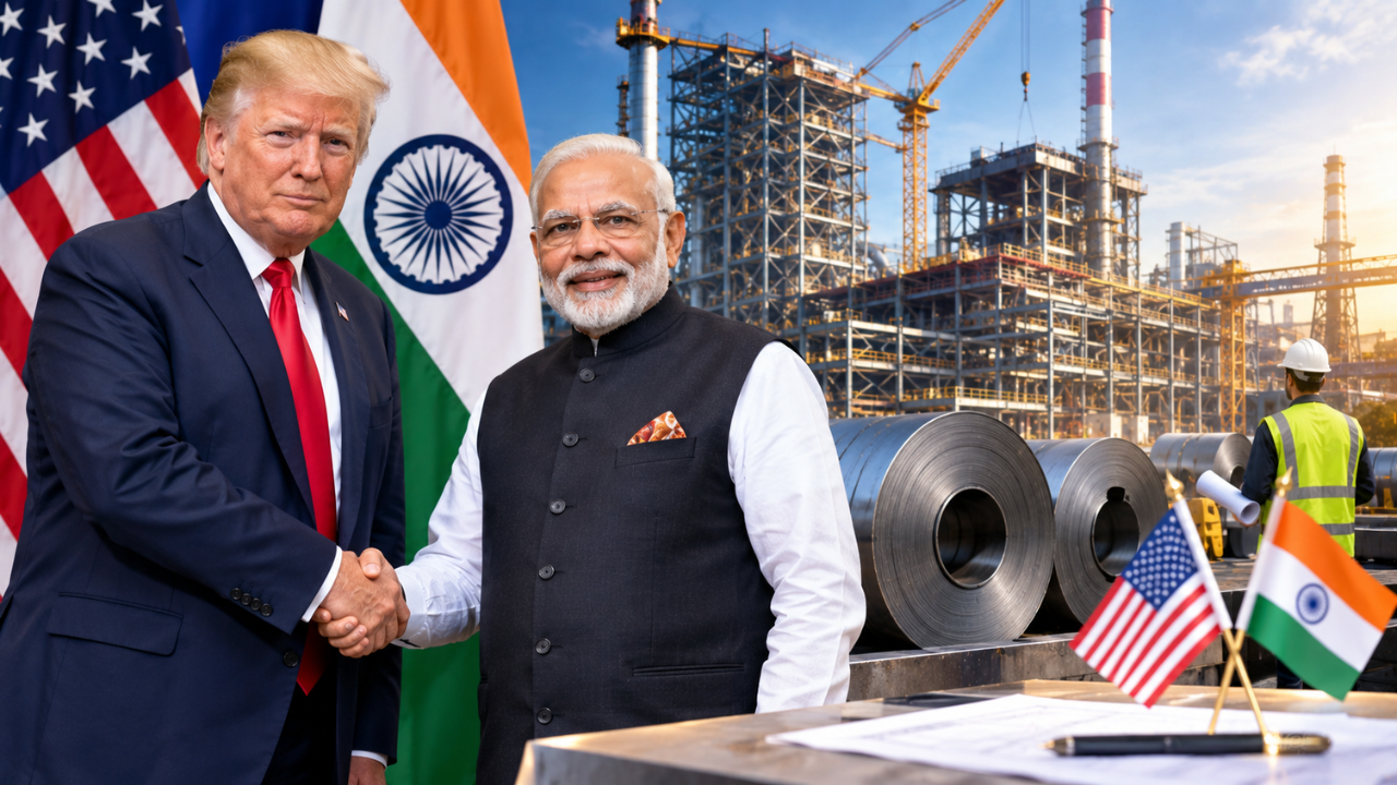 अरे वाह… America मध्ये इतिहास रचायला भारत सज्ज; ‘ही’ कंपनी उभारणार सर्वात मोठा Steel Plant, डोनाल्ड ट्रम्प थेट म्हणाले…