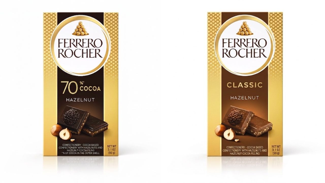 चॉकलेटप्रेमींसाठी खुशखबर! Ferrero Rocher आता बार स्वरुपातही; दोन नवीन ‘हेझलनट’ बार लाँच