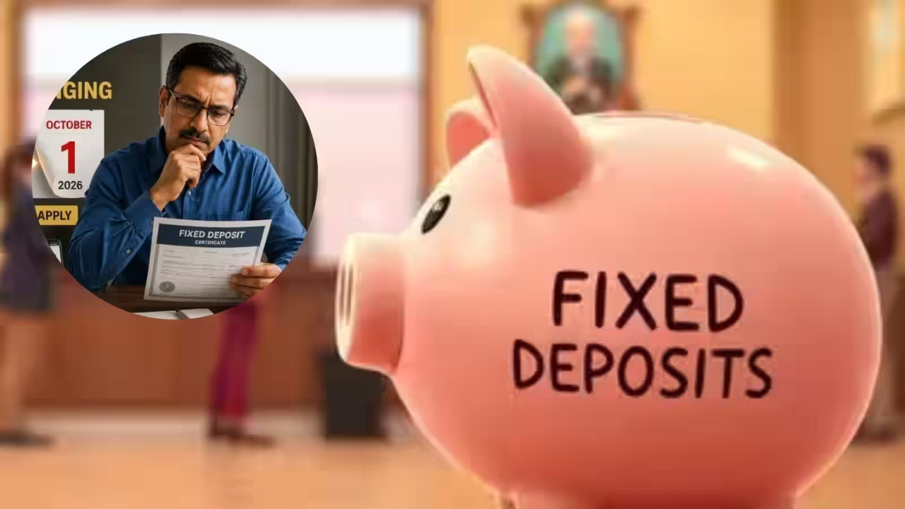 Bank FD Rules Change : 1 ऑक्टोबरपासून बँक FD चे बदलणार नियम! व्याजदरांवर काय होणार परिणाम?