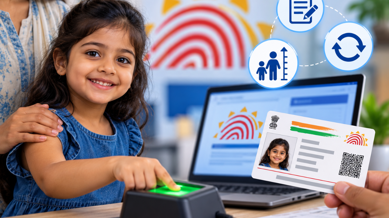 Aadhaar Update: 30 सप्टेंबरनंतर लागणार अधिक शुल्क? 5-17 वर्षांच्या मुलांसाठी कसे कराल अपडेट, मोफत सेवा