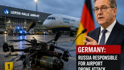 Germany-Russia Tension : विमानतळावरील ड्रोन हल्ल्यासाठी रशिया जबाबदार; जर्मनीचा थेट आरोप