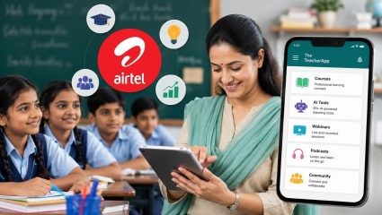 Airtel फाउंडेशनच्या ‘द टीचरॲप’ने गाठला ३ लाख यूजर्सचा टप्पा, बनला शिक्षकांचा डिजिटल साथीदार!