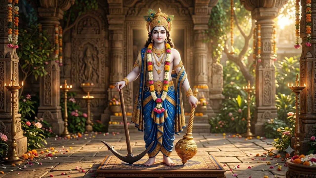 Balram Jayanti: श्रीकृष्णाचे भाऊ बलराम ‘हलधर’ म्हणून का ओळखले जातात? जाणून घ्या पौराणिक कथा