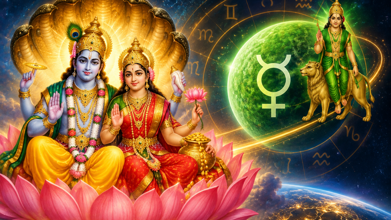 Laxmi Narayan Yog: तूळ राशीत बुध गोचर, होणार लक्ष्मीनारायण योगाचा महासंयोग; कोणत्या राशींवर होणार महालक्ष्मीची कृपा