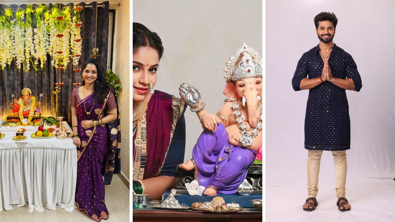 Zee Marathi artists Ganeshotsav: गणरायाच्या स्वागताची तयारी जोरात! झी मराठी कलाकारांचा बाप्पासाठी खास प्लॅन