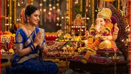 Ganeshotsav AI Photo Prompts:  बाप्पाच्या स्वागतासाठी फोटो हवेत हटके? हे 10 AI प्रॉम्प्ट्स कॉपी-पेस्ट करा आणि कमाल पाहा!