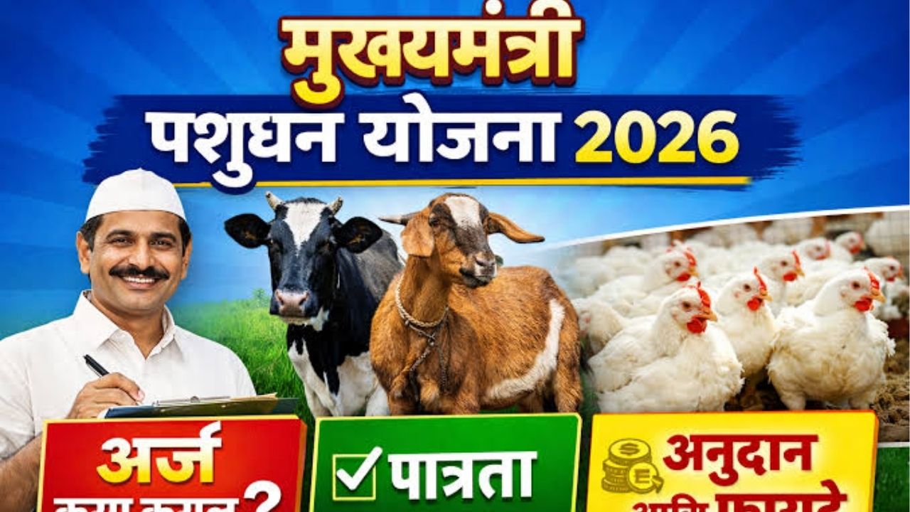 पशुपालनातून कमाईची मोठी संधी! ‘Mukhyamantri Gramin Pashudhan Udyojakta Yojana ’ नेमकी काय? अर्ज, कागदपत्रे आणि फायदे जाणून घ्या
