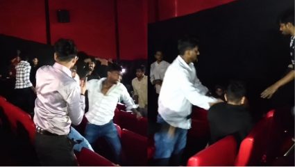 Fight Video Goes Viral: कानशिलात, लाथा-बुक्क्या अन् पट्टा… थिएटरमध्ये चाहत्यांचा संताप अनावर, VIDEO व्हायरल