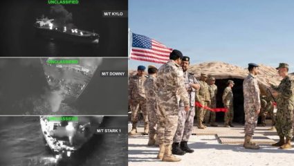 US Iran War: इराणची मुजोरी मोडली! अमेरिकेने डागली क्षेपणास्त्रे; 3 इराणी तेलवाहू जहाजे समुद्रात भस्मसात, ओमानच्या आखातात थरार