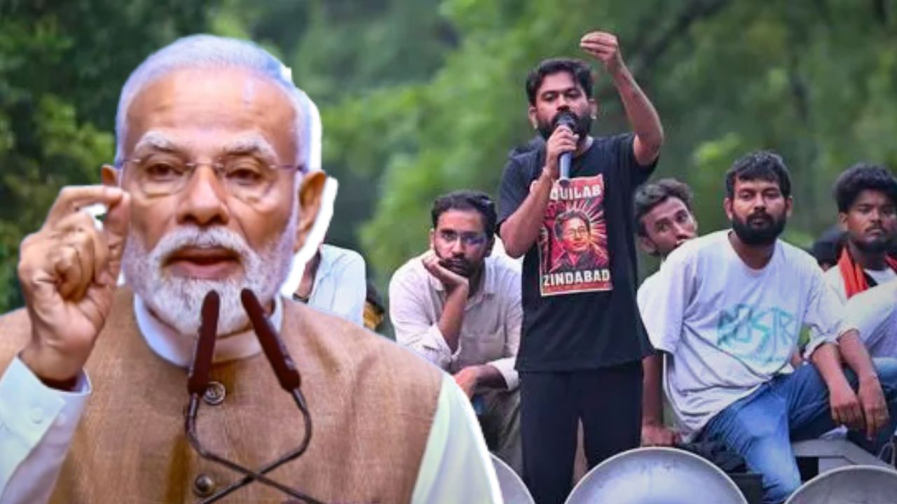 CJP on PM Modi : धर्मेंद्र प्रधानांच्या राजीनाम्यानंतर आता थेट मोदींना टार्गेट; ‘दिमागी नक्सल’ शब्दावर कॉकरोच जनता पार्टी आक्रमक