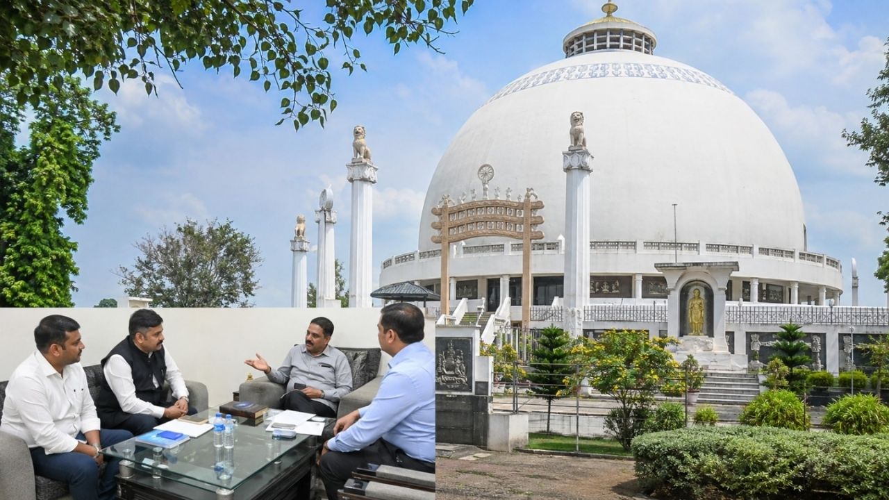 Chandrapur News: दीक्षाभूमीच्या विकासावर संभ्रमाचे सावट; वस्तुस्थिती जाणून घेण्यासाठी शिष्टमंडळाची अध्यक्षांशी भेट