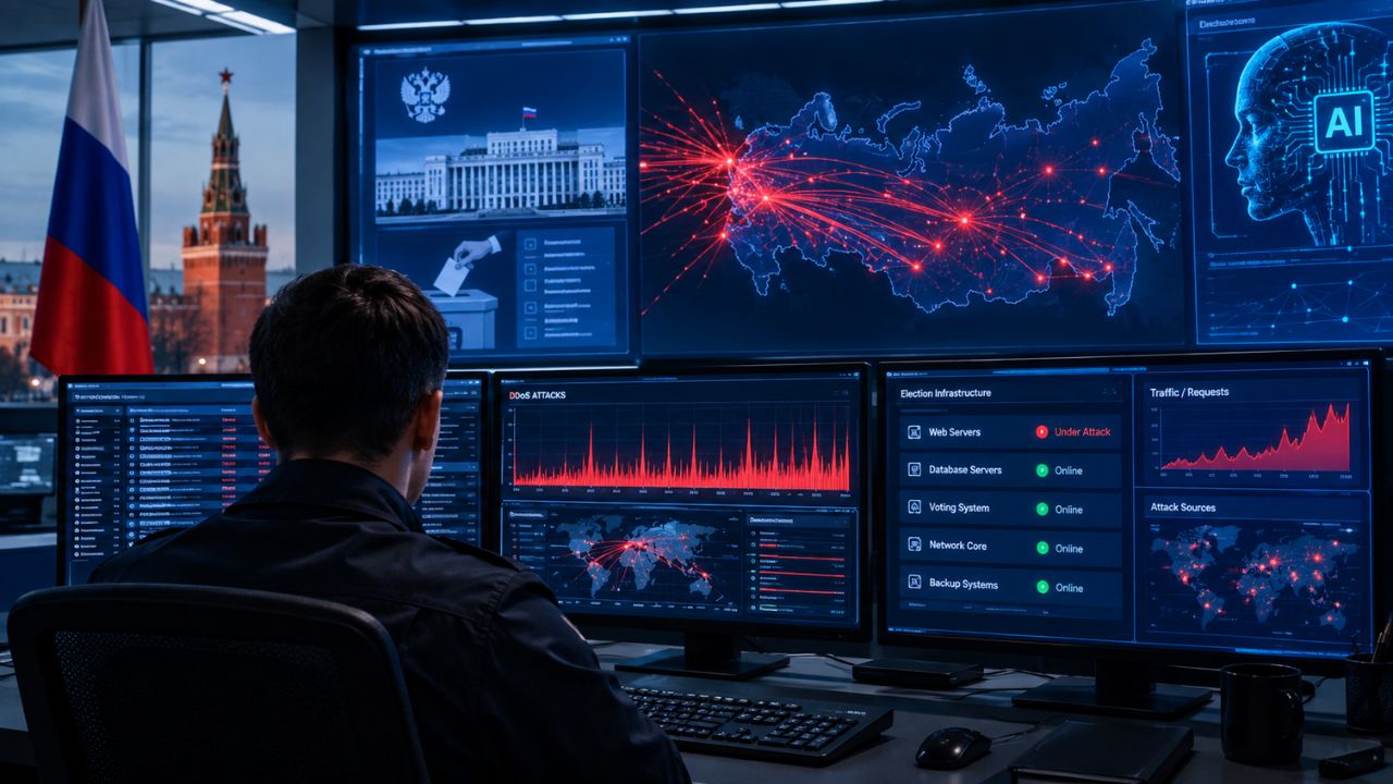 Russia Election Cyber Attack : रशियाच्या निवडणूक यंत्रणेवर सायबर हल्ल्यांचा मारा! AI वापरणाऱ्या गटांचा हात असल्याचा दावा