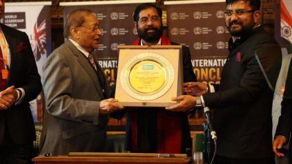 Eknath Shinde: लंडनच्या ब्रिटिश संसदेत एकनाथ शिंदेंची इंग्रजीमध्ये दमदार गर्जना; ‘स्टेट्समनशिप पुरस्कारा’ने झाला सन्मान
