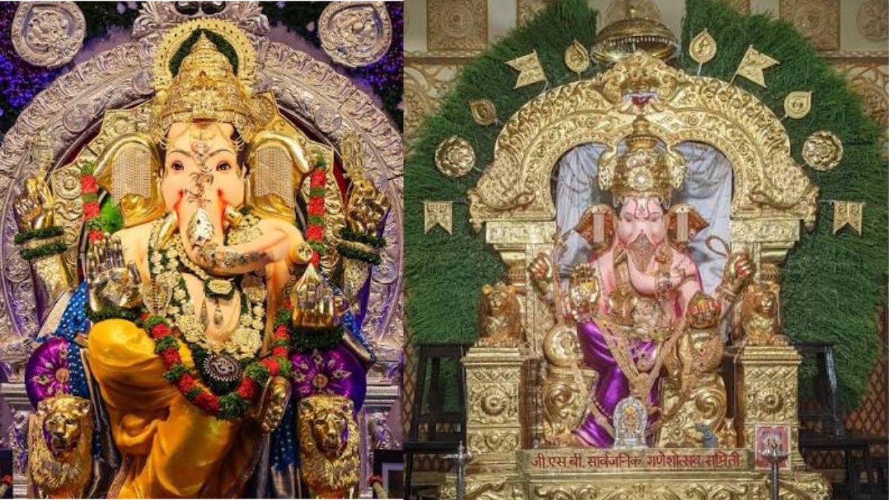 GSB Ganeshotsav 2026: जीएसबी महागणपतीचा शाही थाट! ६६ किलो सोने, ३३५ किलो चांदी अन् ७०३ कोटींचे विमा संरक्षण