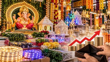 Ganpati Decoration 2026: यंदा बाप्पाची आरास खिशाला कात्री लावणार! डेकोरेशन साहित्याच्या किमतीत 20 ते 30 टक्के वाढ