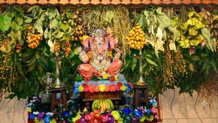 Ganeshotsav Special: कोकणातील गणेशोत्सवाची अनोखी परंपरा! गणरायाच्या वर बांधलेल्या ‘कवंडळा’मागची परंपरा जाणून घ्या