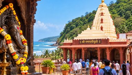 Ganpatipule Temple: पर्यटकांसाठी महत्त्वाची बातमी! कोकणात गणपतीपुळे मंदिरात दर्शनासाठी जाताय? आधी ही बातमी वाचा…