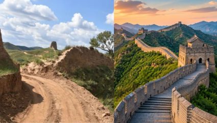 Great Wall Of China : कशी फुटली चीनची सर्वात मजबूत प्रसिद्ध भिंत? 19 फूट खोल खड्ड्यामुळे चिनी सरकारने घेतला मोठा निर्णय