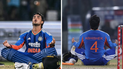 IND vs AFG: अभिषेक शर्माने उघडले सेलिब्रेशनचे रहस्य, पिचवर केला ‘ॐ नमः शिवाय’ चा जप