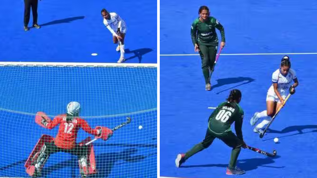 IND vs PAK Hockey: कमाल! हॉकीच्या मैदानात भारताच्या मुलींनी पाकिस्तानचे वाजवले तीन तेरा, Pakistan ची लज्जास्पद कामगिरी