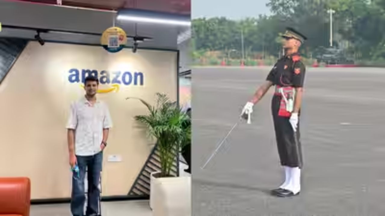 Indian Army Success Story : ॲमेझॉनमधील ४६ लाखांचे पॅकेज सोडले अन् धरली सैन्याची वाट; ८ व्या प्रयत्नात मिळवले भारतीय सैन्यात यश