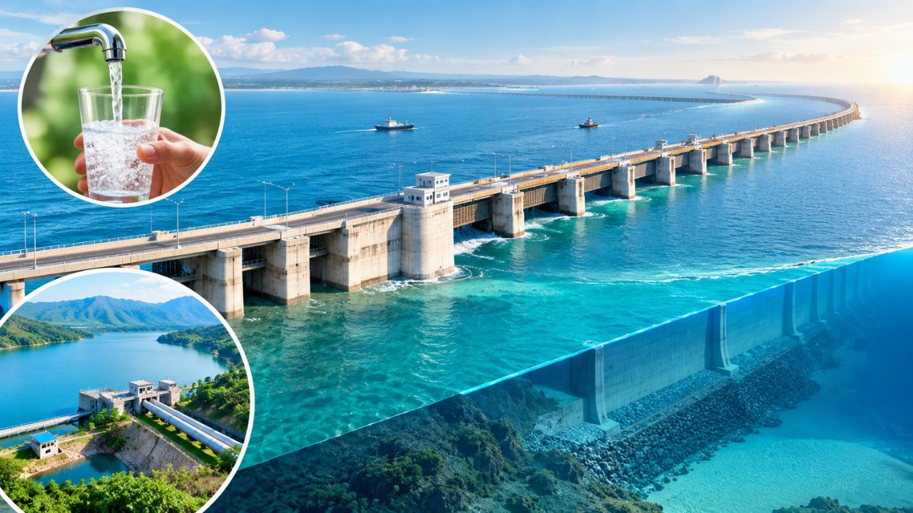 सगळं शक्य होणार… भारताचा सर्वात मोठा Water Project! समुद्रात उभारणार 64 किमी लांब Dam; पिण्याच्या पाण्याचा प्रश्न सुटणार