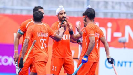 Asian Games 2026 : महिलांपाठोपाठ पुरुष हॉकी संघाचीही दणक्यात सुरुवात; इंडोनेशियाला १३-१ ने धुळ चारली