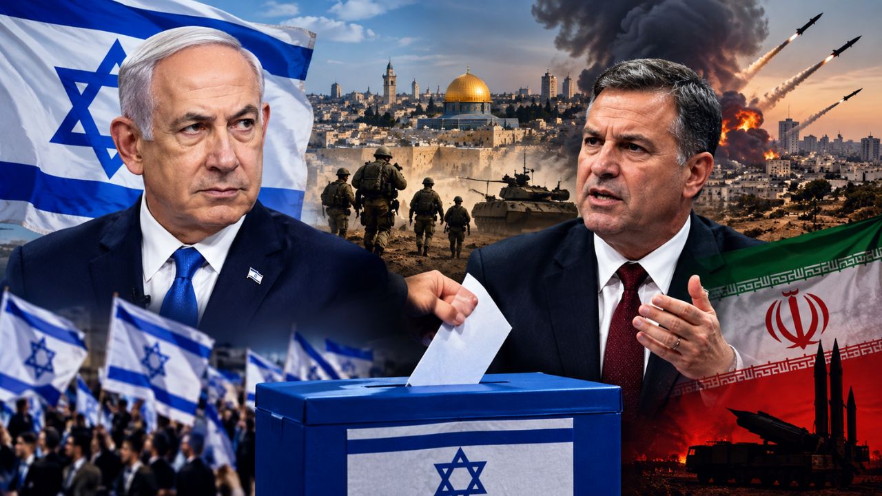 Israel Election : युद्धाच्या सावटात इस्रायलमध्ये निवडणुकीचा रणसंग्राम; नेतन्याहूंची पुन्हा सत्ता मिळवण्यासाठी जोरदार तयारी