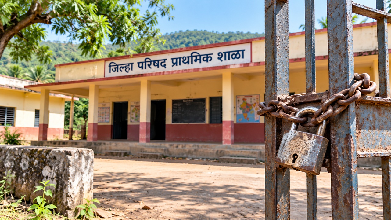 Khed Zilla Parishad Schools: विद्यार्थी गेले, शाळांना टाळे! खेड तालुक्यात 8 जिल्हा परिषद शाळा बंद