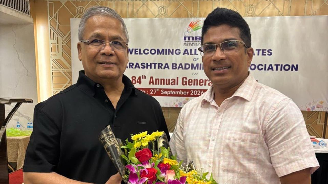 Maharashtra Badminton Association च्या अध्यक्षपदी अरुण लखानी, तर सिद्धार्थ पाटील यांची मानद सरचिटणीसपदी बिनविरोध निवड
