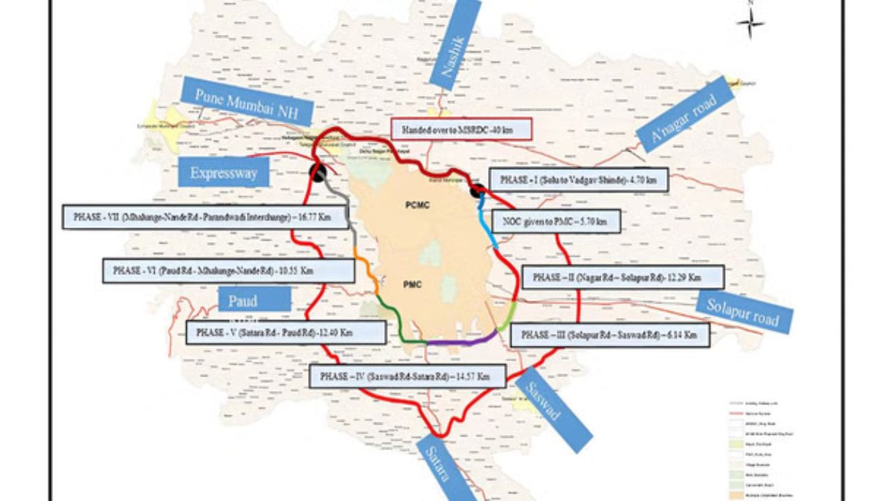 Pune Ring Road Project: ४३ किलोमीटर, १६ गावे, ५१.७३ हेक्टर; पुणे HCMTR अन् इनर रिंग रोडच्या भूसंपादनाला वेग