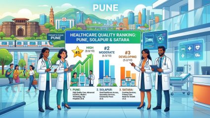 Public Health Star Rating: आरोग्य सुविधांच्या गुणवत्तेत पुणे नवव्या स्थानी, सोलापूर राज्यात दुसरे; सातारा २२ व्या क्रमांकावर!