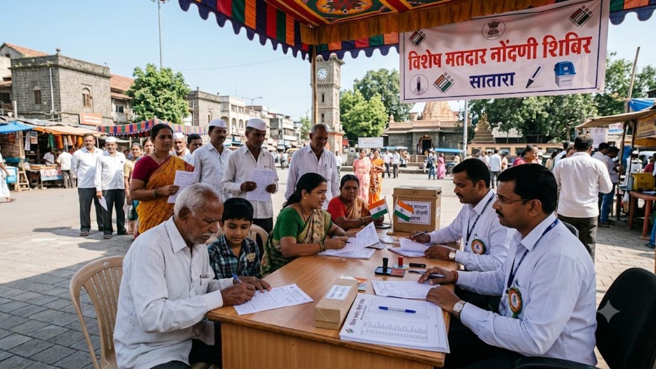 Satara Voter Registration Camp 2026: सातारकरांसाठी महत्त्वाची बातमी! १९, २०, २६ आणि २७ सप्टेंबरला विशेष मतदार नोंदणी शिबिर